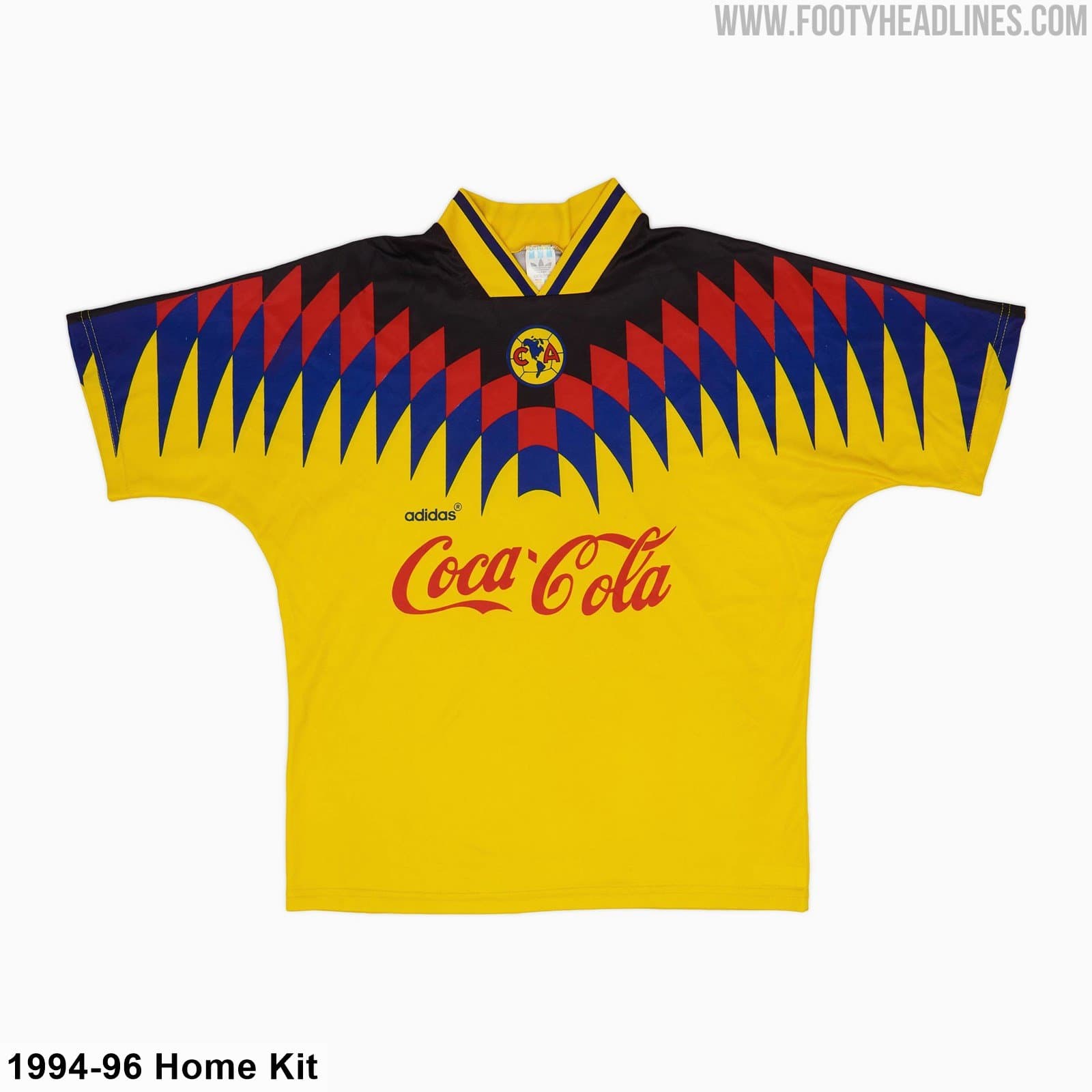 Filtrado el posible primer jersey del América en su regreso a Adidas, inspirado en la icónica década de los 90